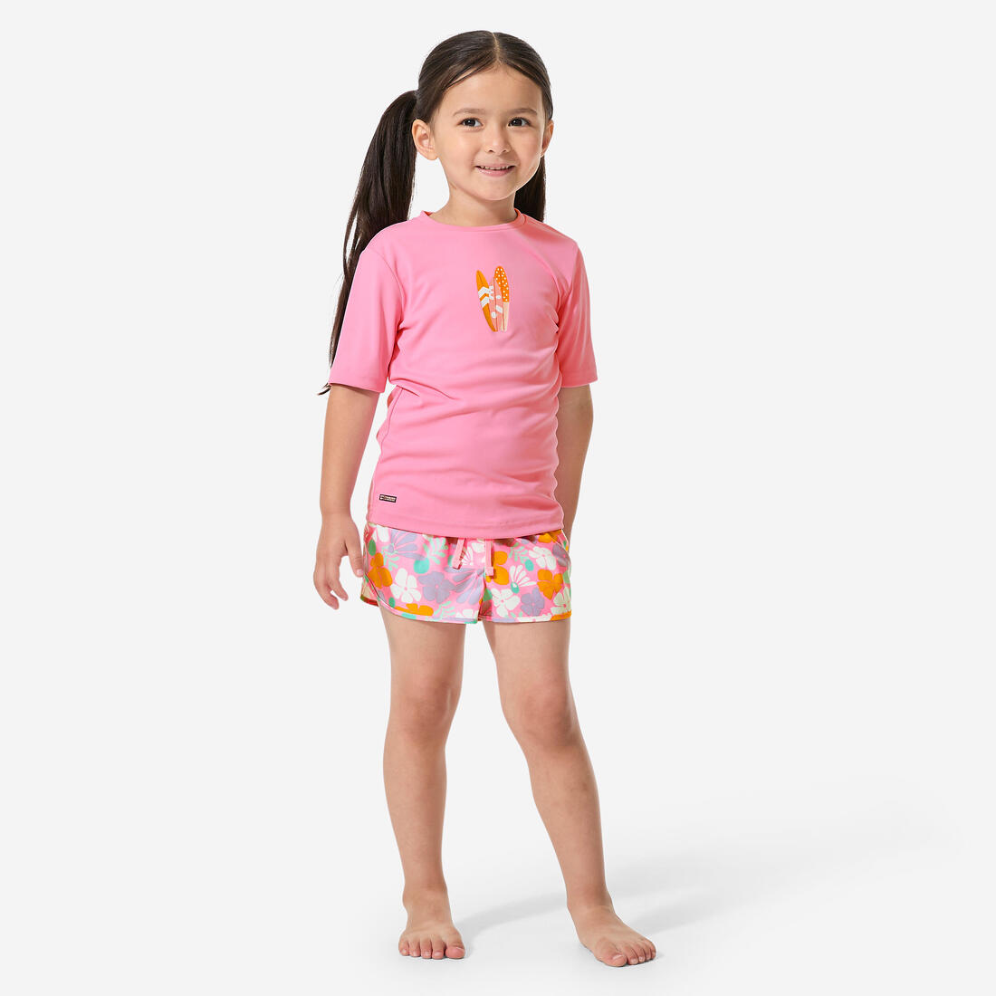 Water tee shirt anti uv surf enfant imprimé