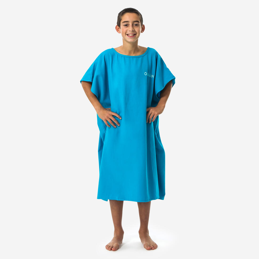 Poncho surf Enfant - 100 bleu