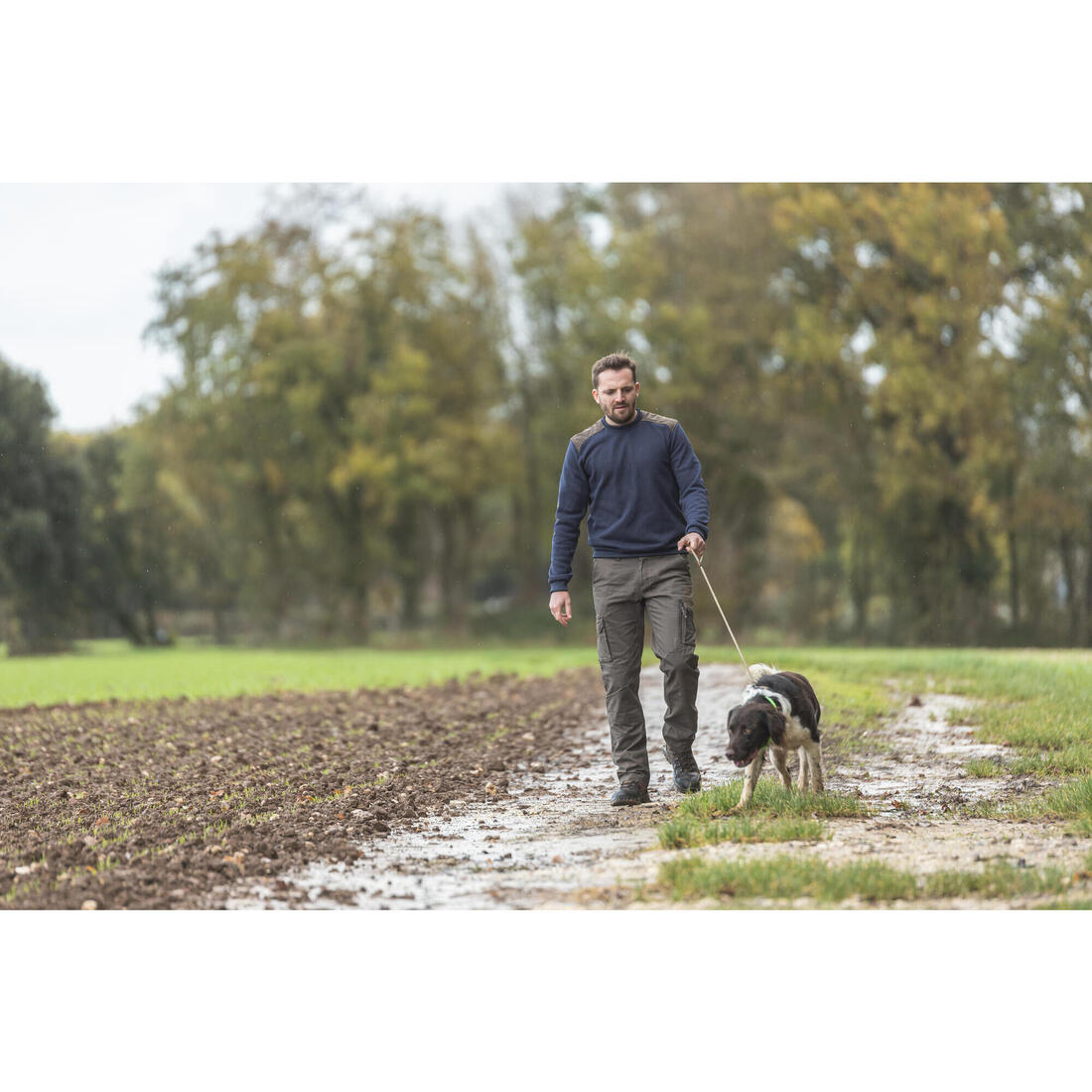 Laisse lasso chien verte 100