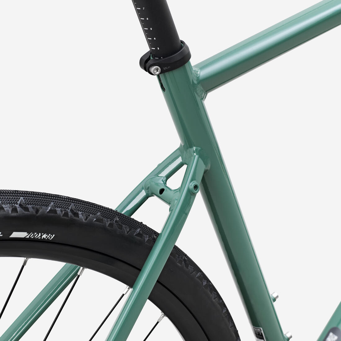 Vélo gravel Microshift Acolyte 1x8v, GRVL AF DISCOVER vert