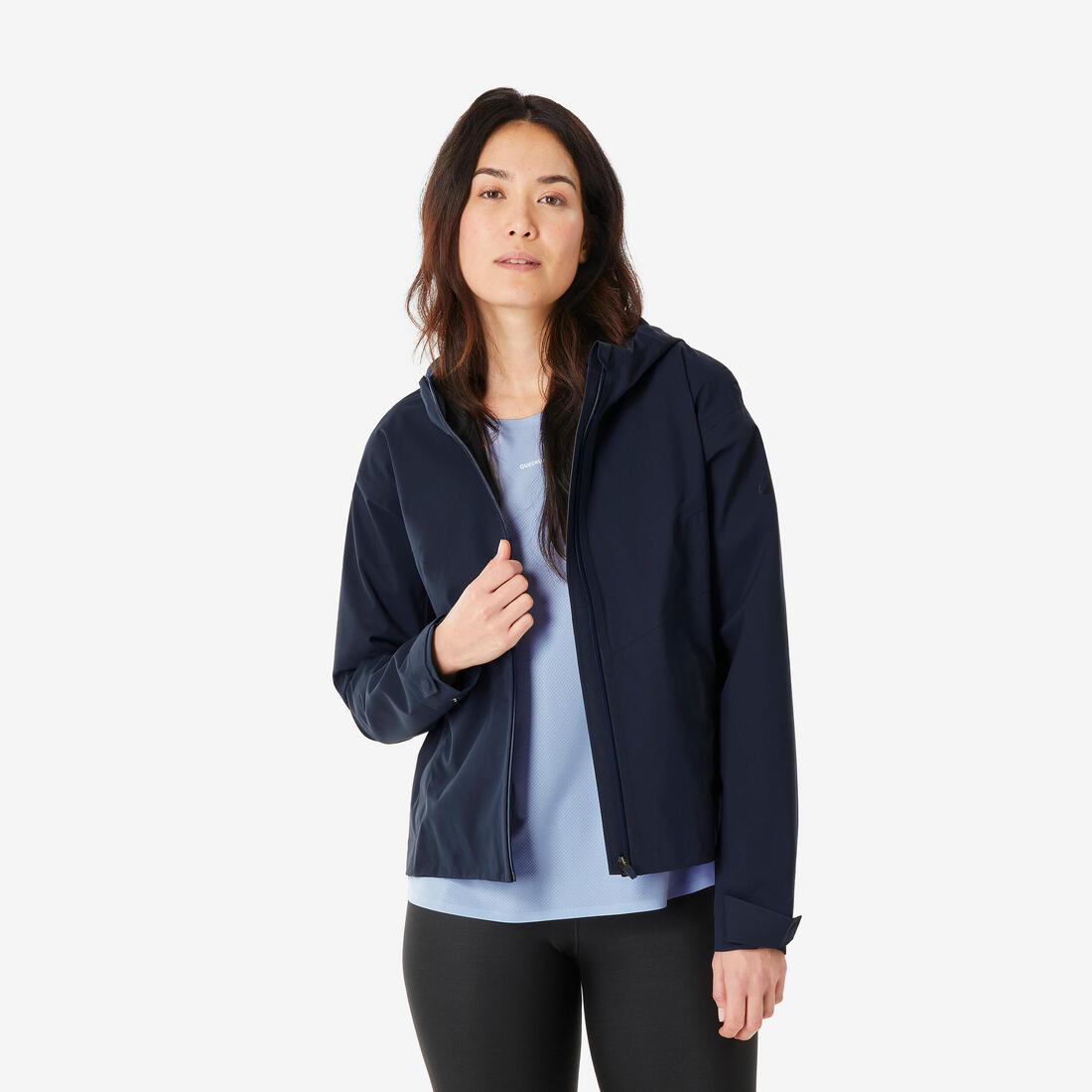 Veste de randonnée imperméable femme, MH100