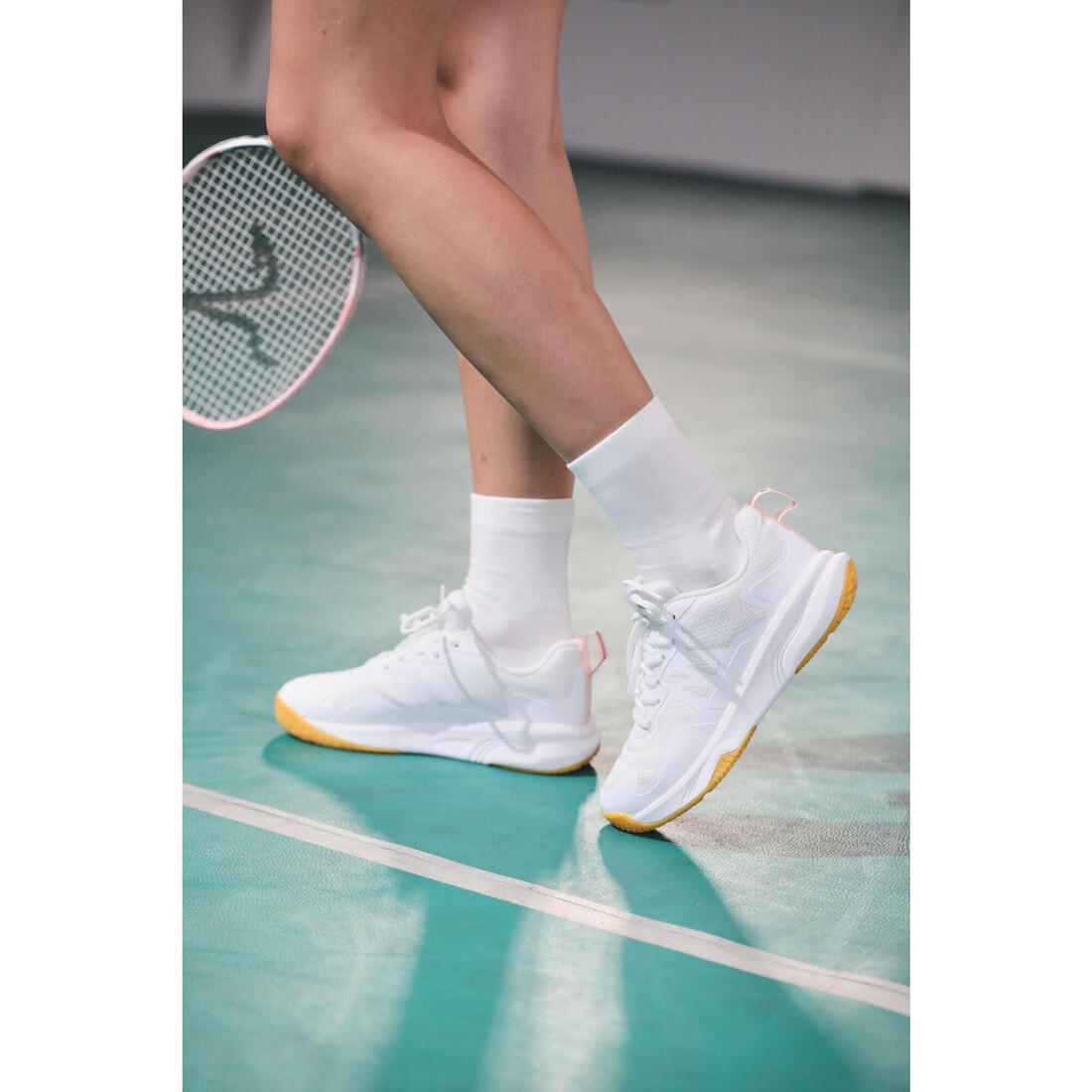 Chaussures de Badminton Femme BS Sensation 530 - Blanc