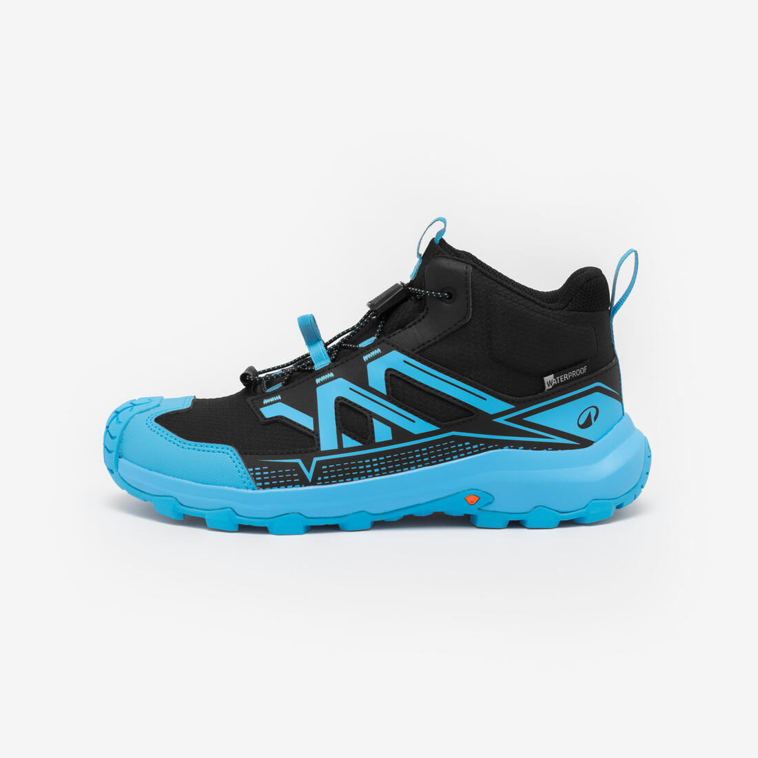 Chaussures de randonnée imperméables enfant du 35 au 38, Crossrock lacets