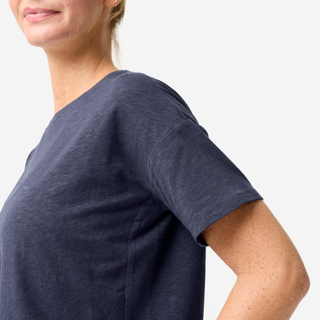 T-shirt manches courtes de yoga femme