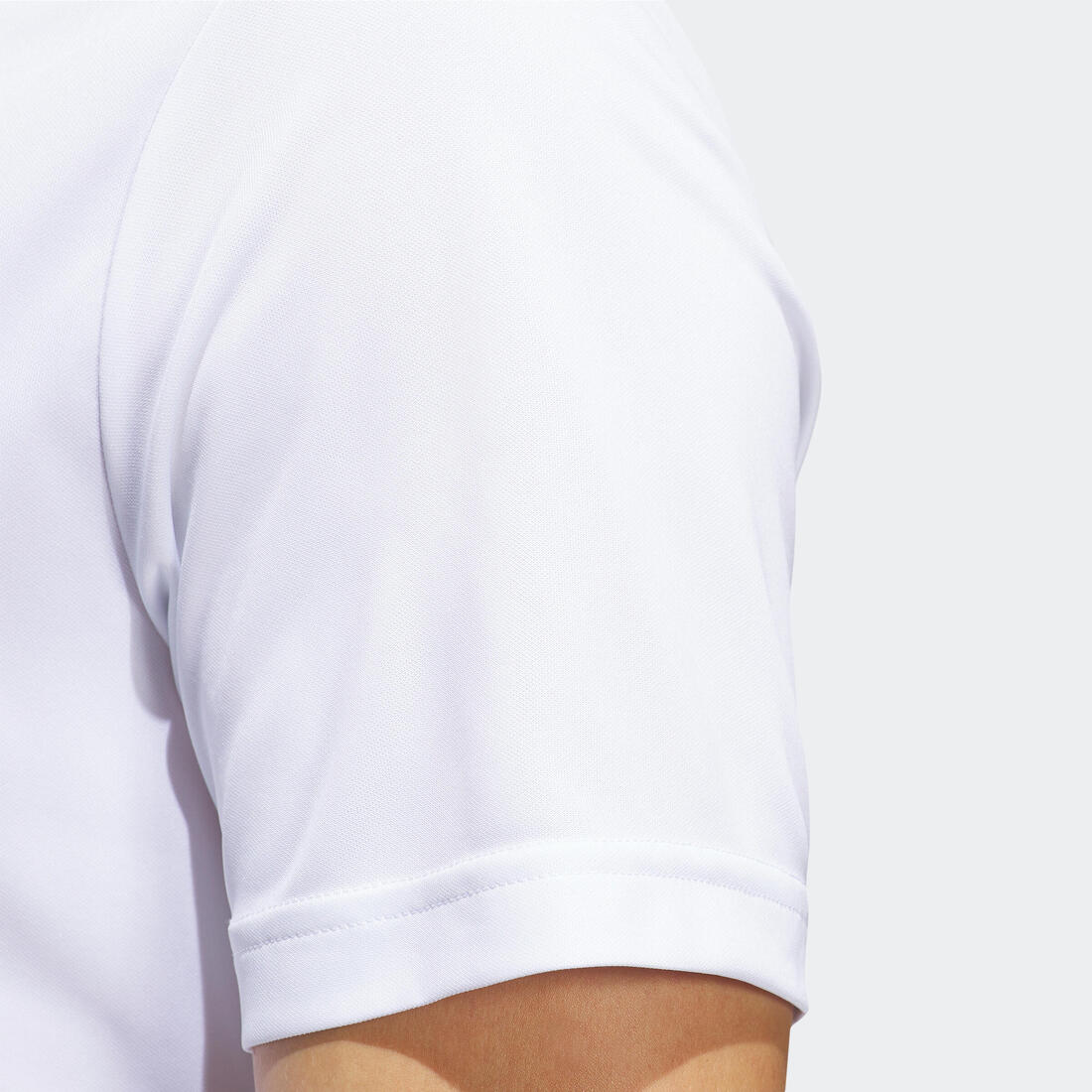 Polo de golf performance manches courtes homme - adidas blanc