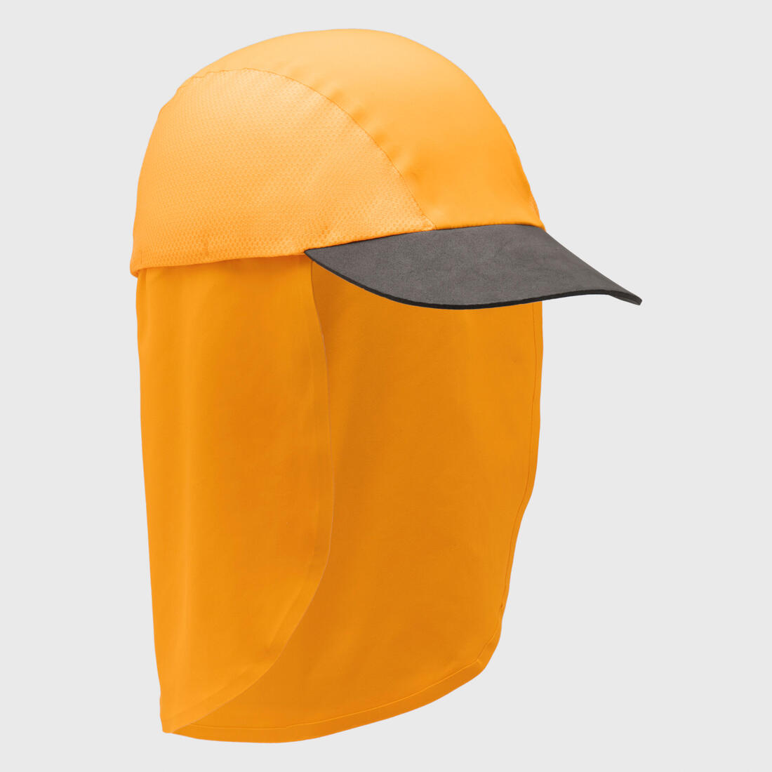 Casquette running trail Homme Femme - KIPRUN Modulable Saharienne noir