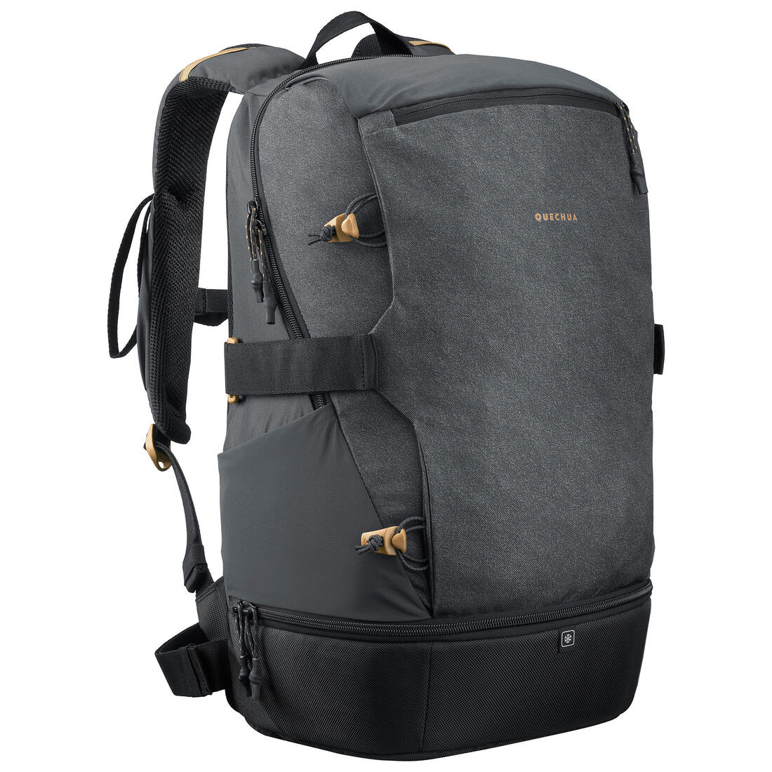 Sac à dos de randonnée isotherme 30L, Arpenaz 500 Ice – gris carbone