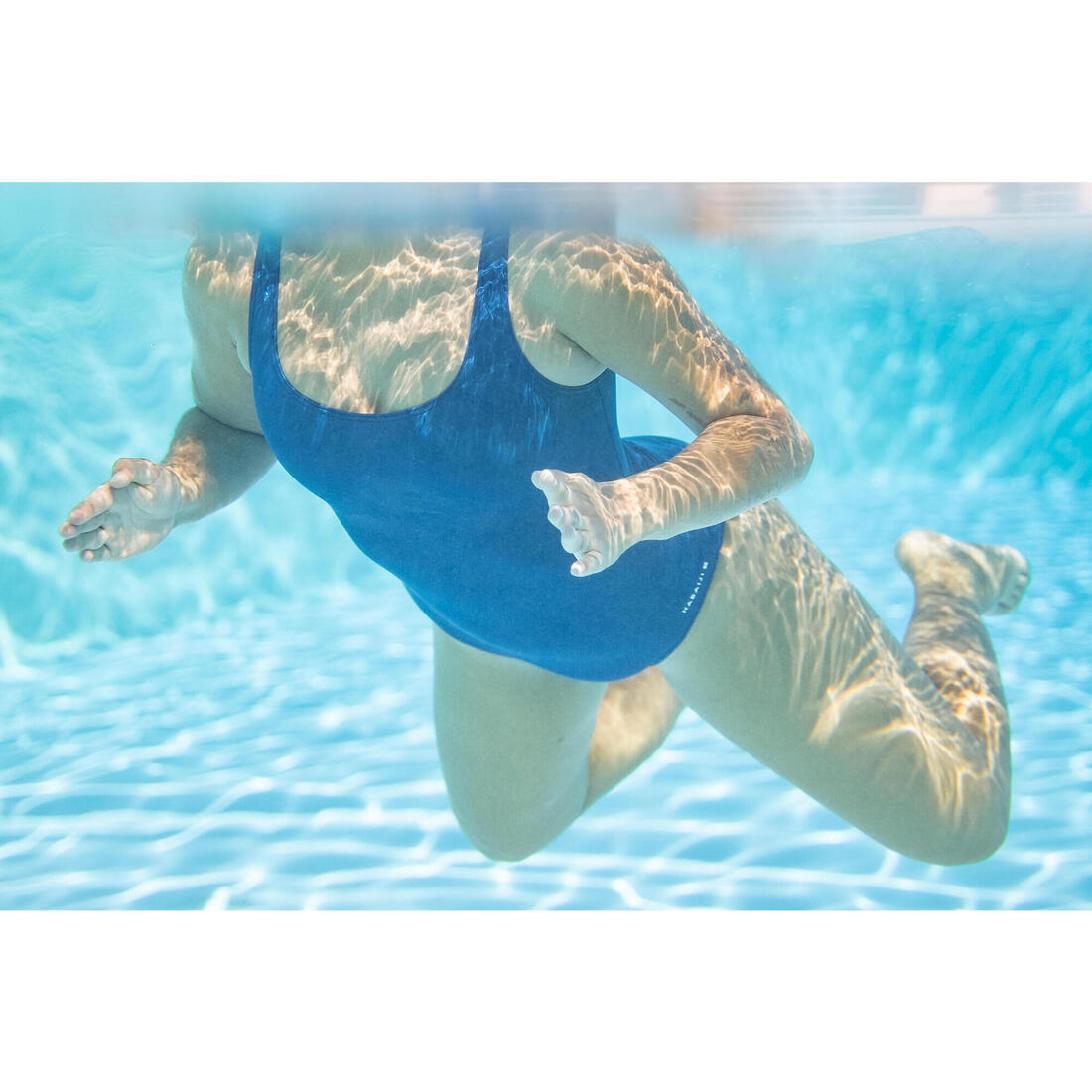 Maillot de bain femme 1 pièce heva bleu