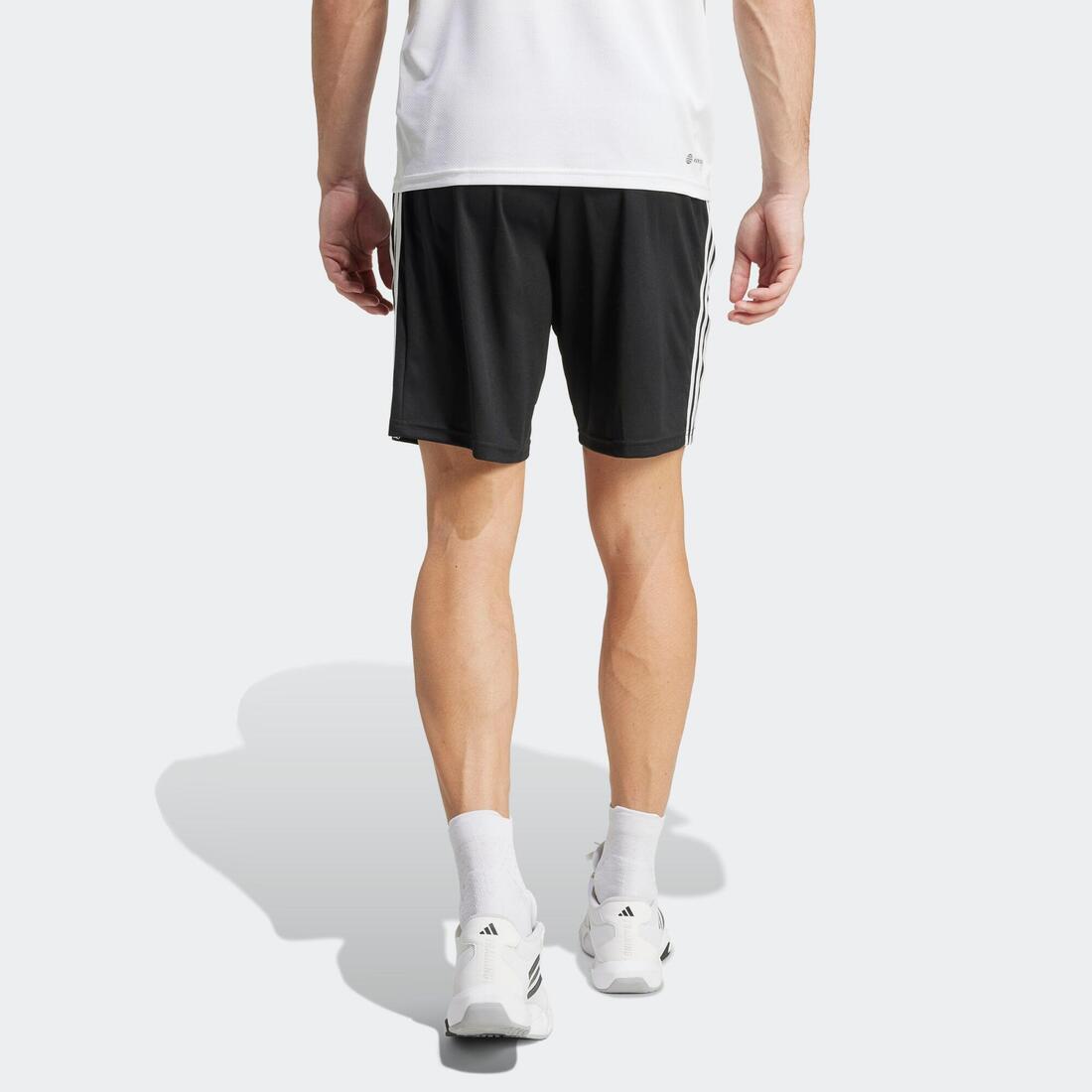 Short de fitness pour homme, noir