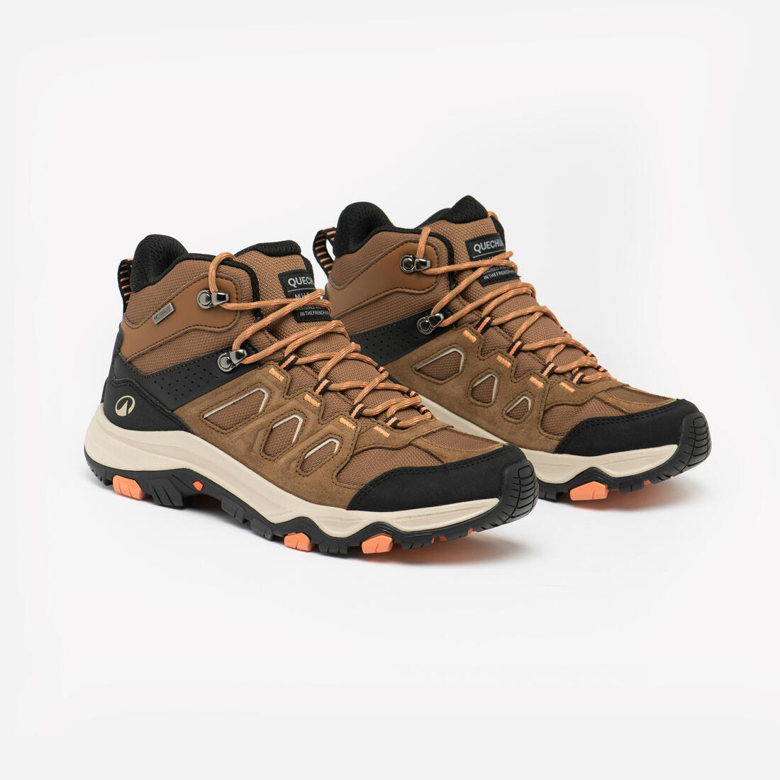 Chaussures de randonnée hautes imperméables femme, MH500