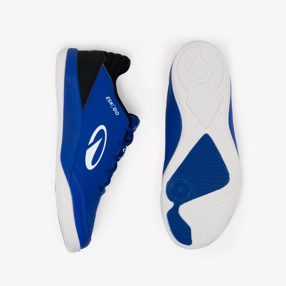 Chaussures de futsal enfant, Eskudo Club Sala orange et