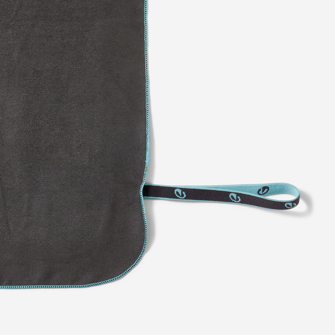 Serviette de bain microfibre ultra compacte taille XL 110 x 175 cm, vert sapin