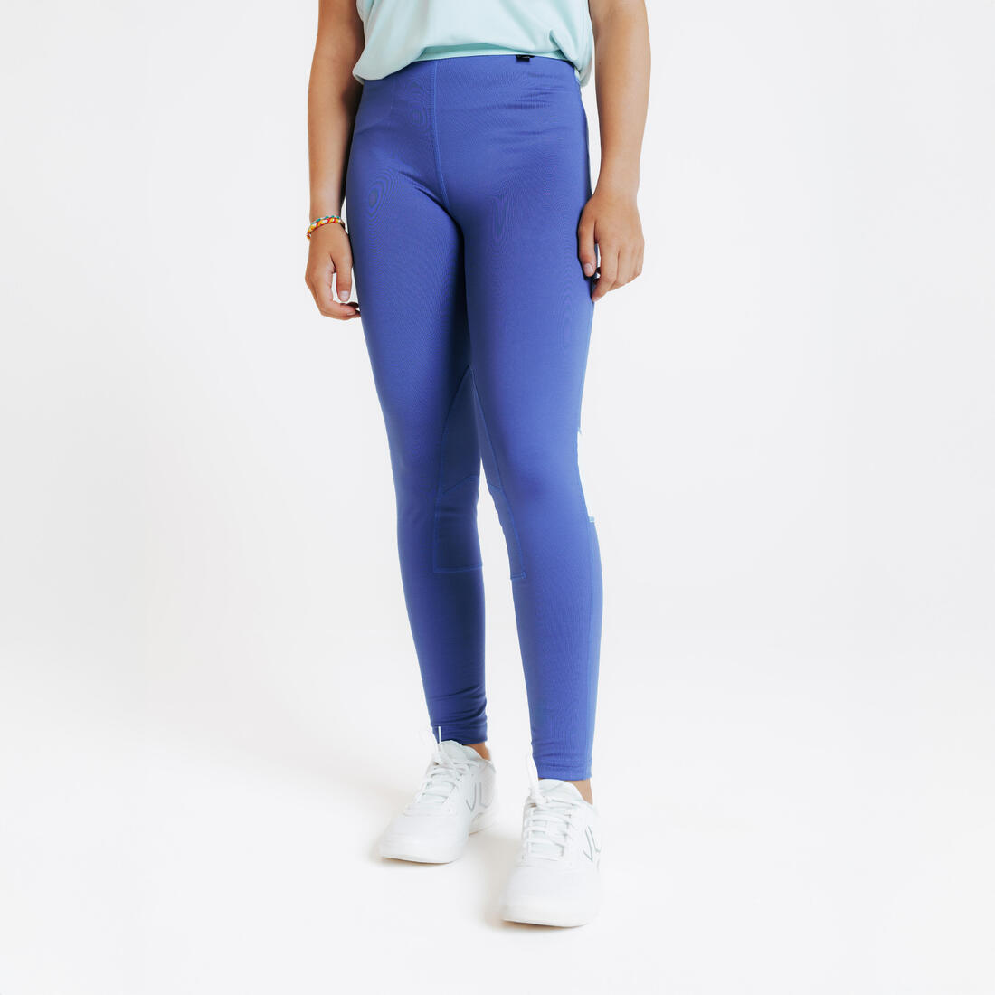 Legging équitation léger Enfant - 100 marine et