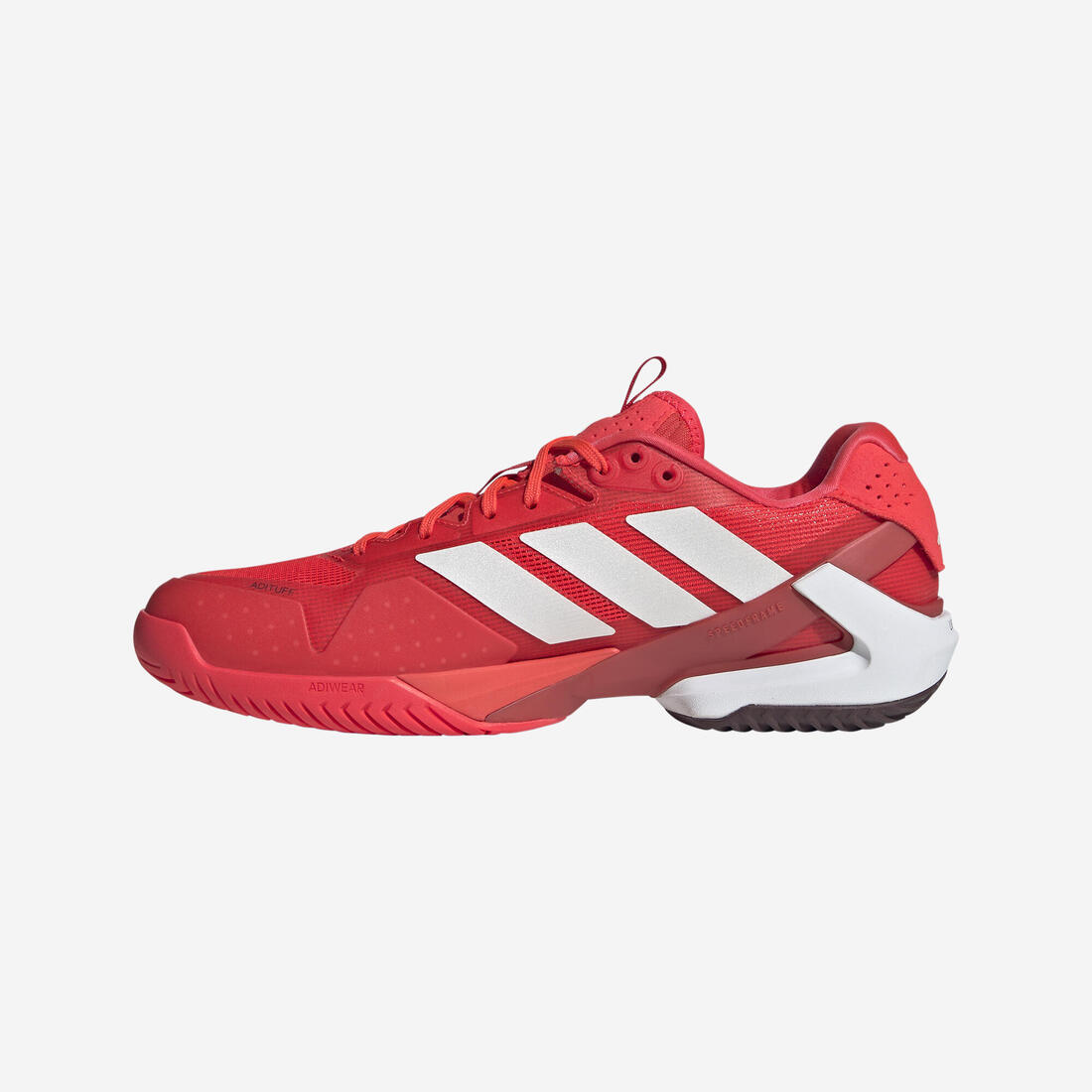 Chaussures de tennis homme Multicourt - adidas Adizero Ubersonic 5 Rouge Blanc