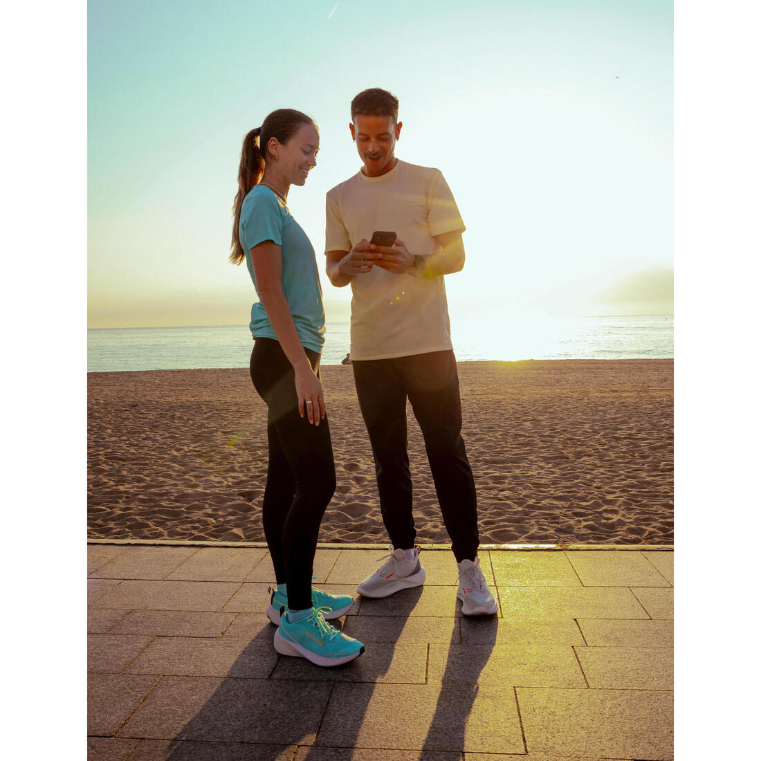 T-shirt de running Femme, Kiprun Run 500 Confort