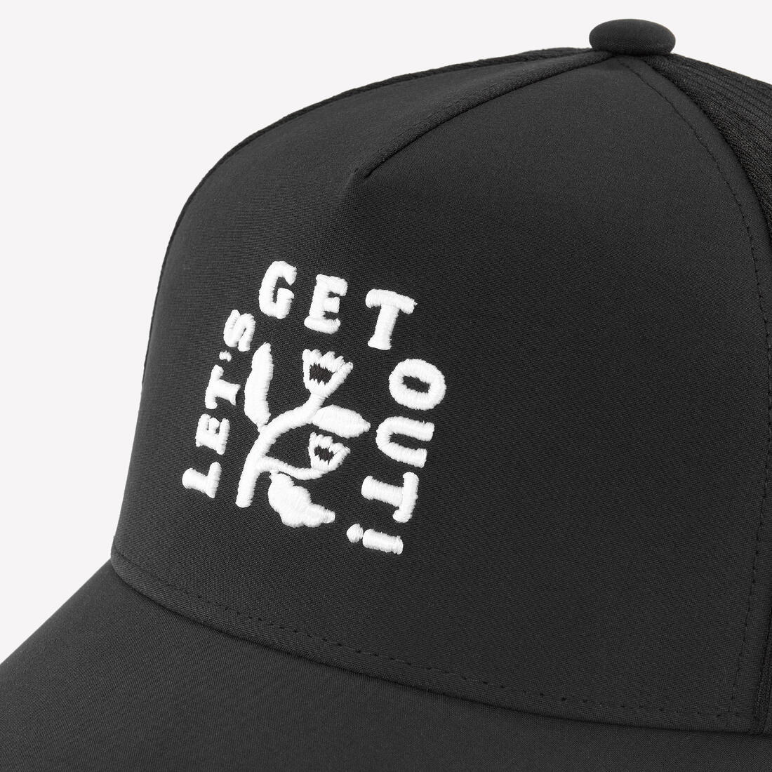 Casquette de randonnée, TRUCKER 500 foncé