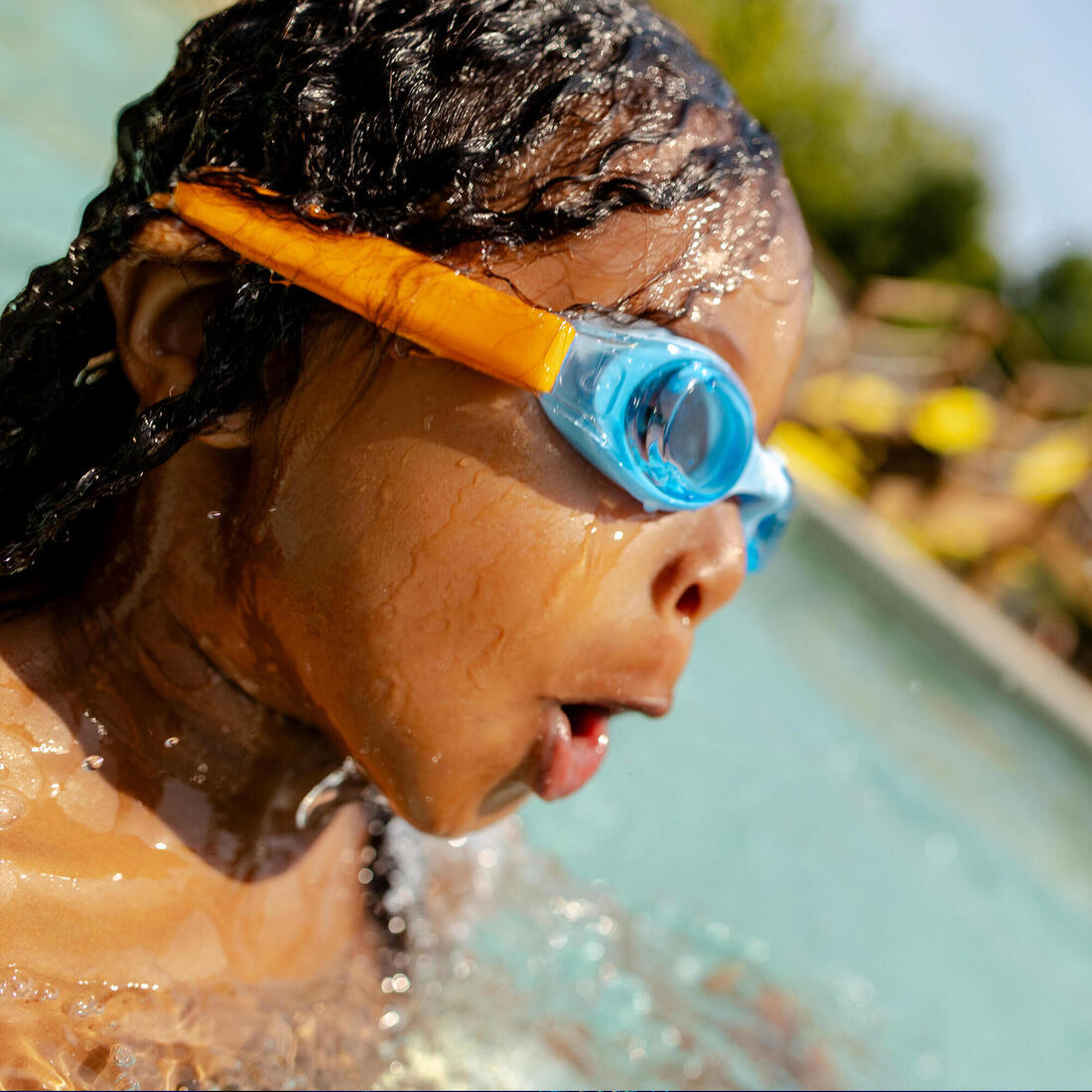 Lunettes de natation, Kuwee jaune teinté