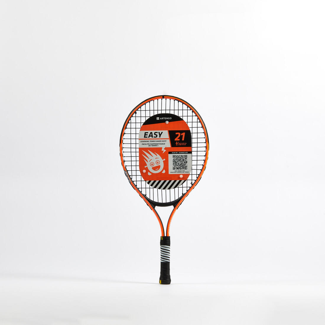 RAQUETTE DE TENNIS ENFANT EASY 21" ORANGE
