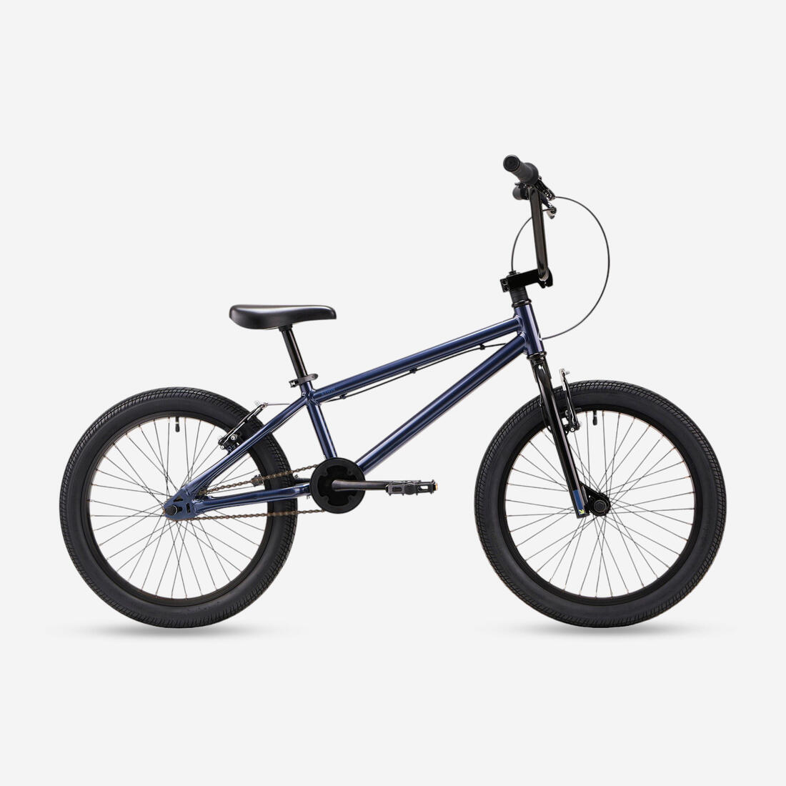 BMX ENFANT 20" 9-14 ANS, WIPE 500 BLEU