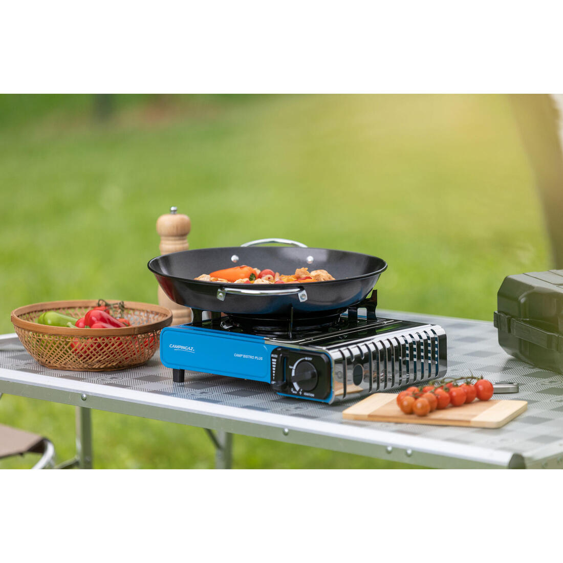 Réchaud de camping à gaz 1 feu Campingaz camp' bistro plus