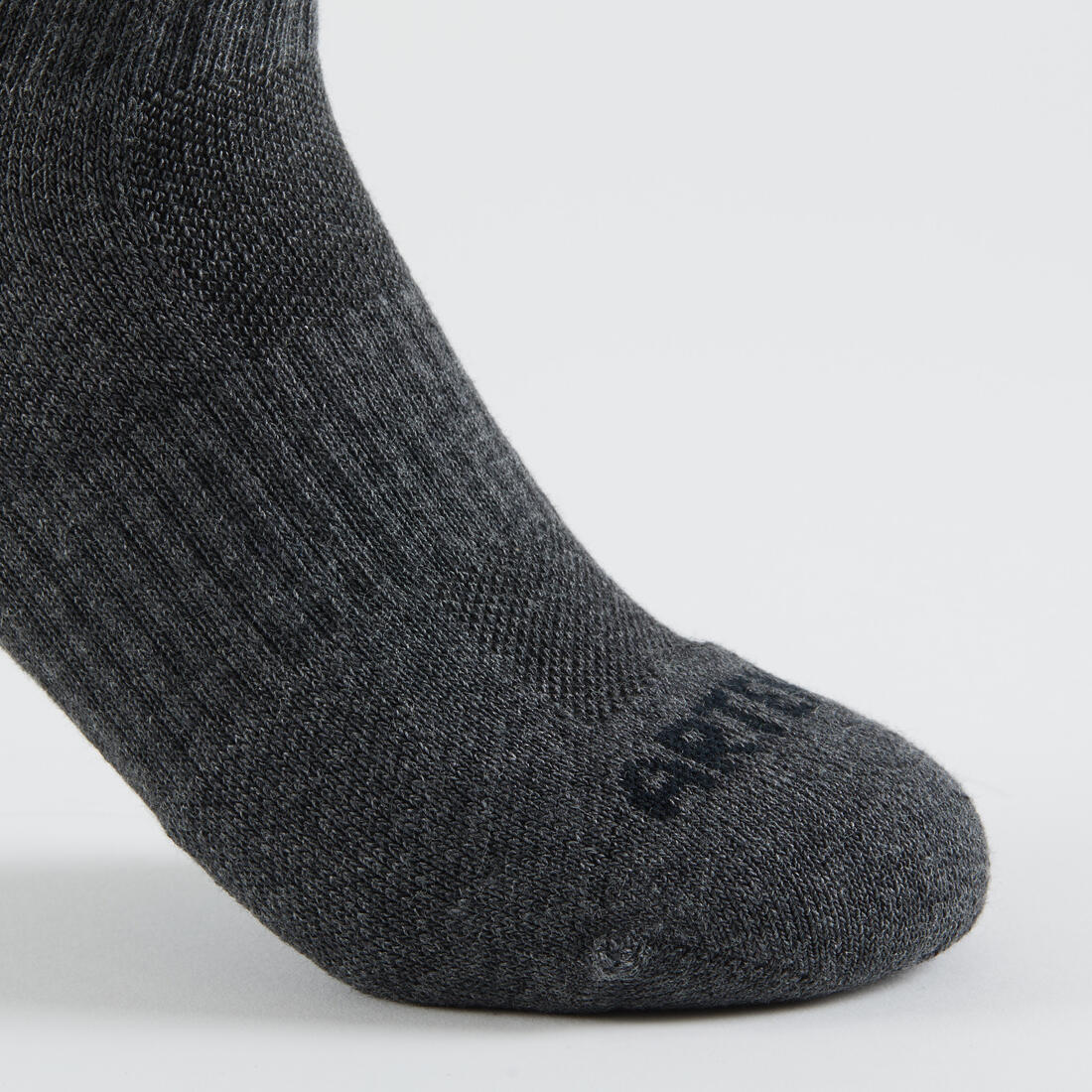 CHAUSSETTES DE SPORT ENFANT MI-HAUTES RS 500 LOT DE 3