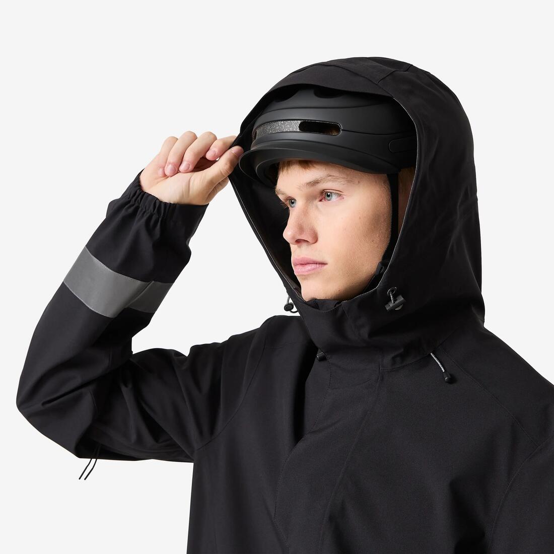 VESTE PLUIE VELO VILLE VISIBILITE NUIT 540 HOMME