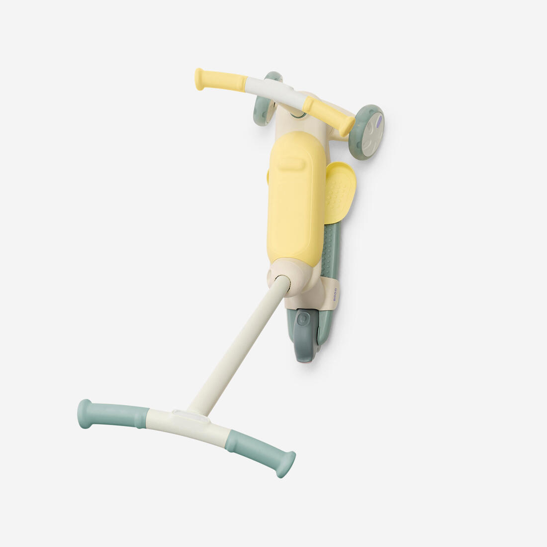 Trottinette évolutive enfant 3 roues, 18 mois à 5 ans, B900 Verdigri / Jaune