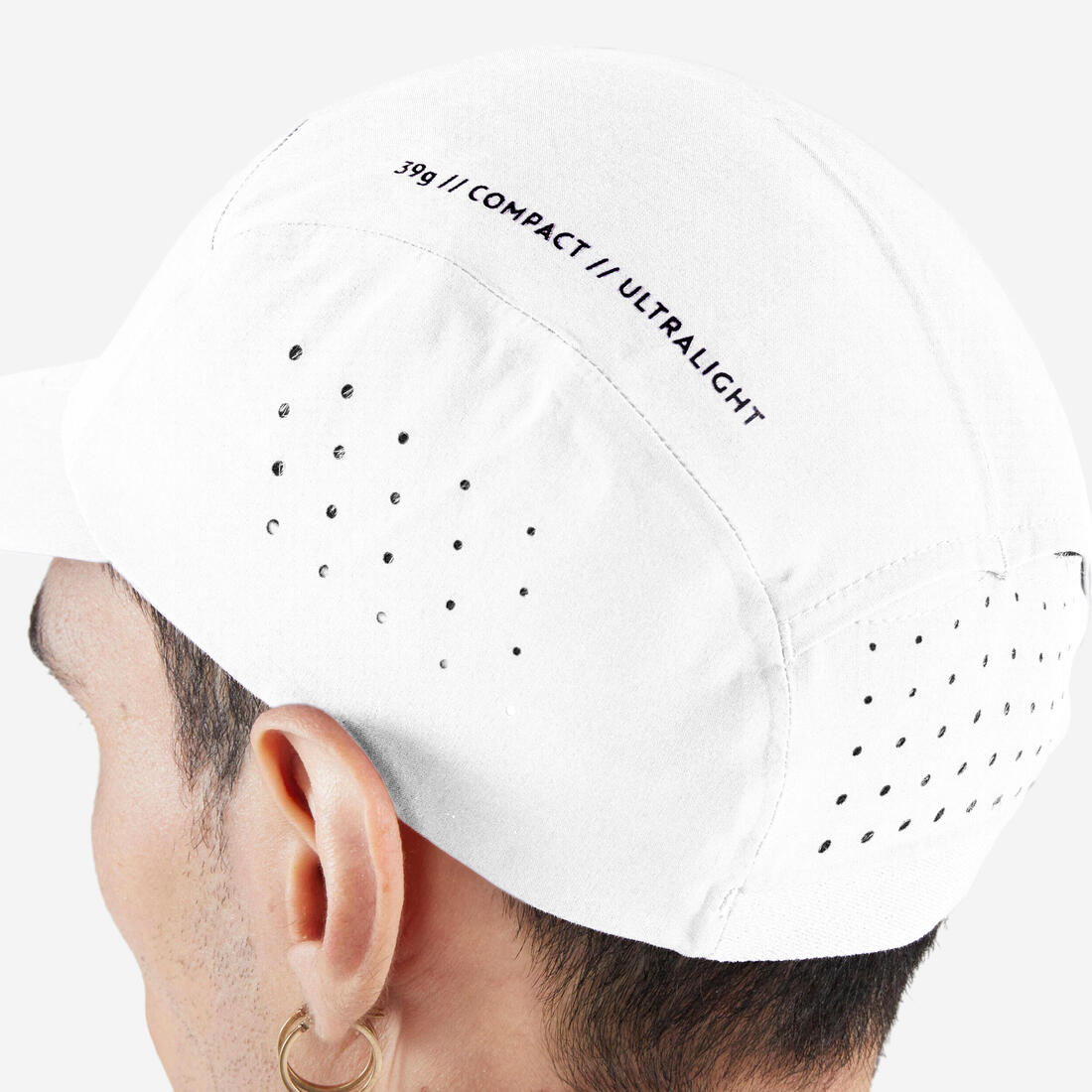 Casquette running Homme Femme, Kiprun ultra légère