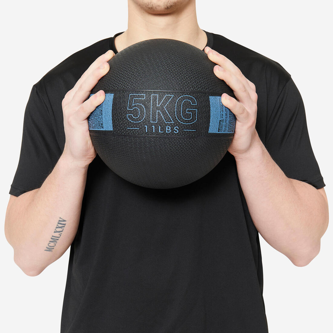 Medecine Ball 1kg caoutchouc