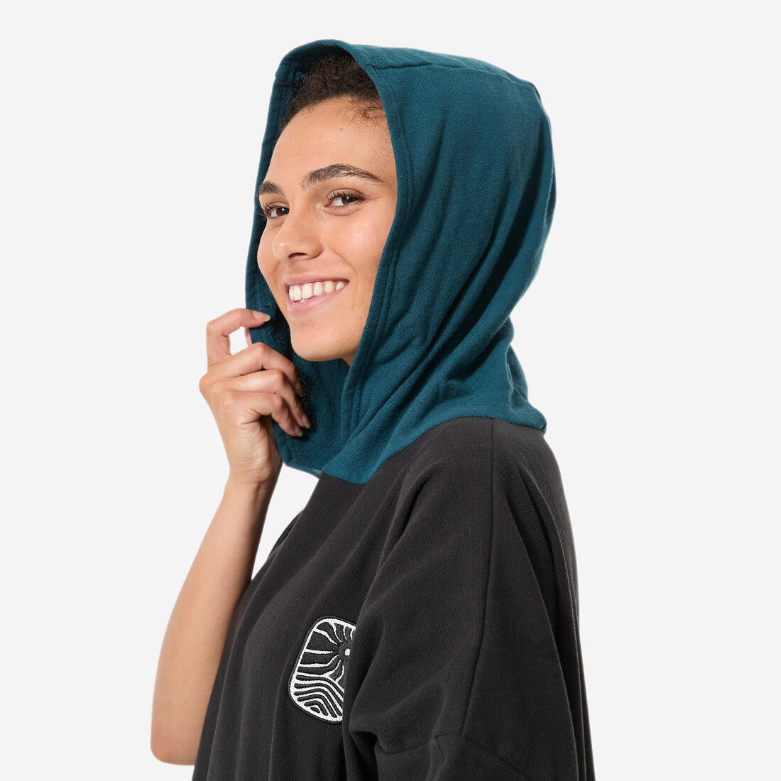 Poncho surf Adulte - 500 sable