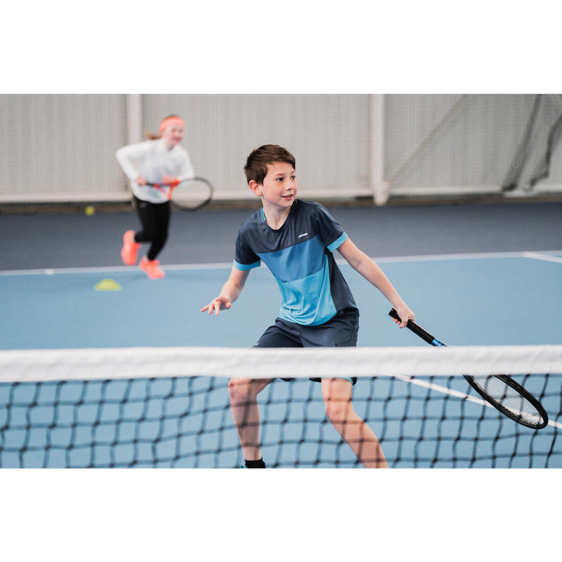 T-shirt de tennis garcon - TTS dry