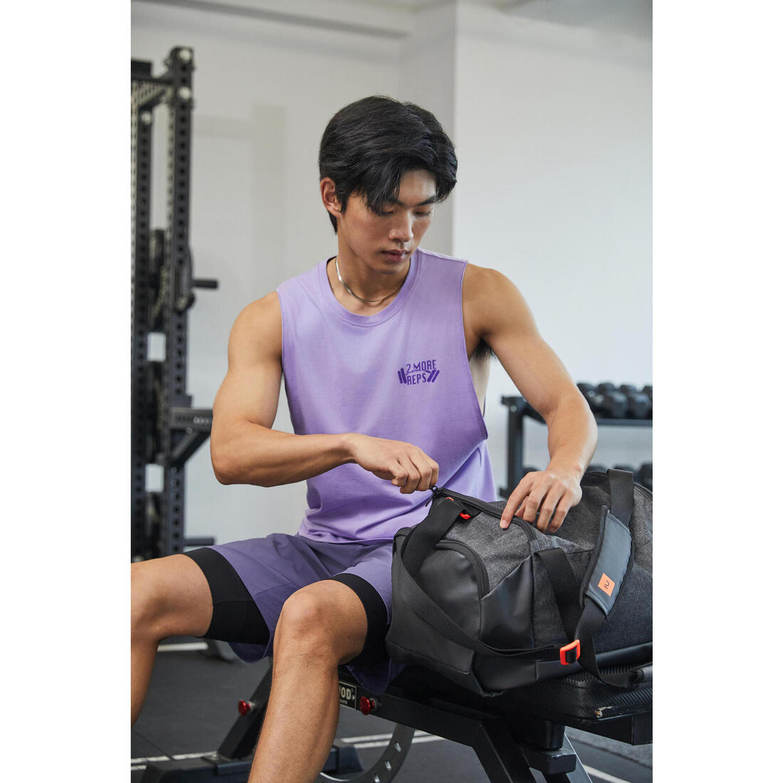 Sac de sport à bandoulière compartiment chaussures, Club 500 35L