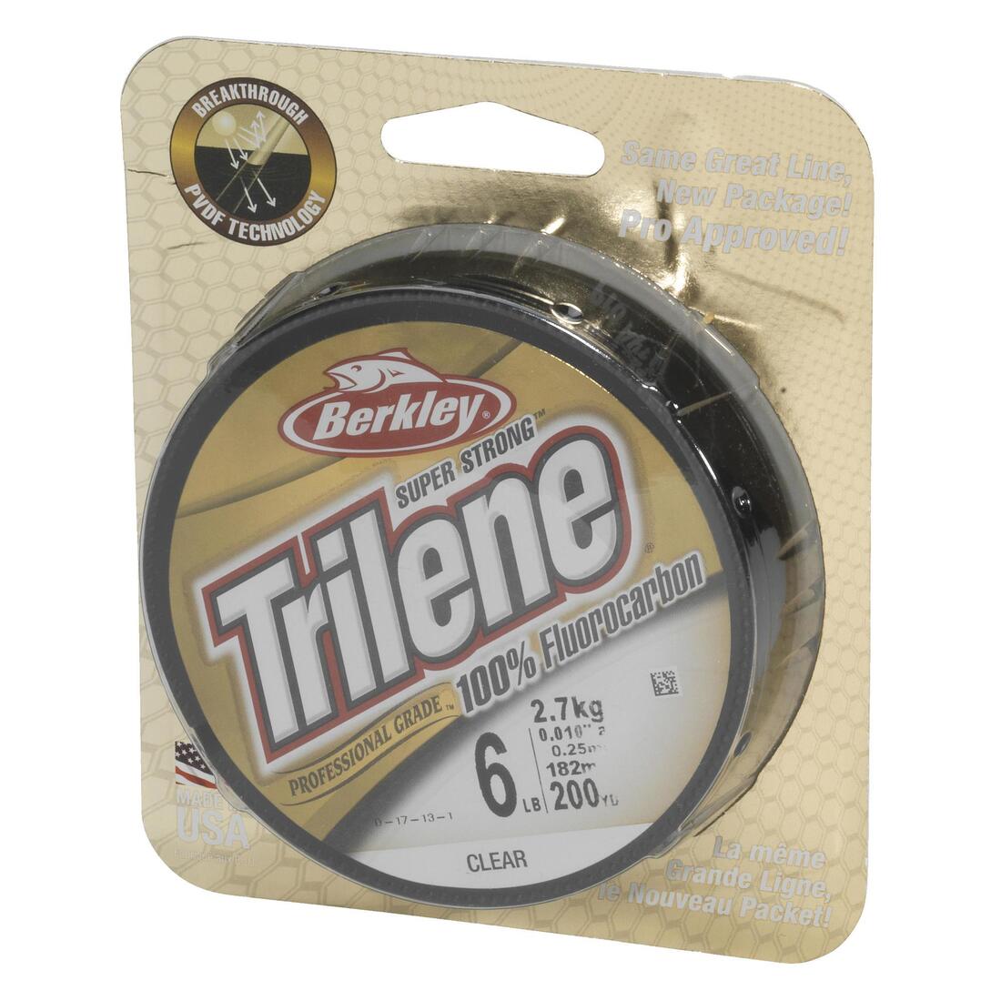 FLUOROCARBONE PECHE AUX LEURRES TRILENE 100% FLUORO 50M 20/100