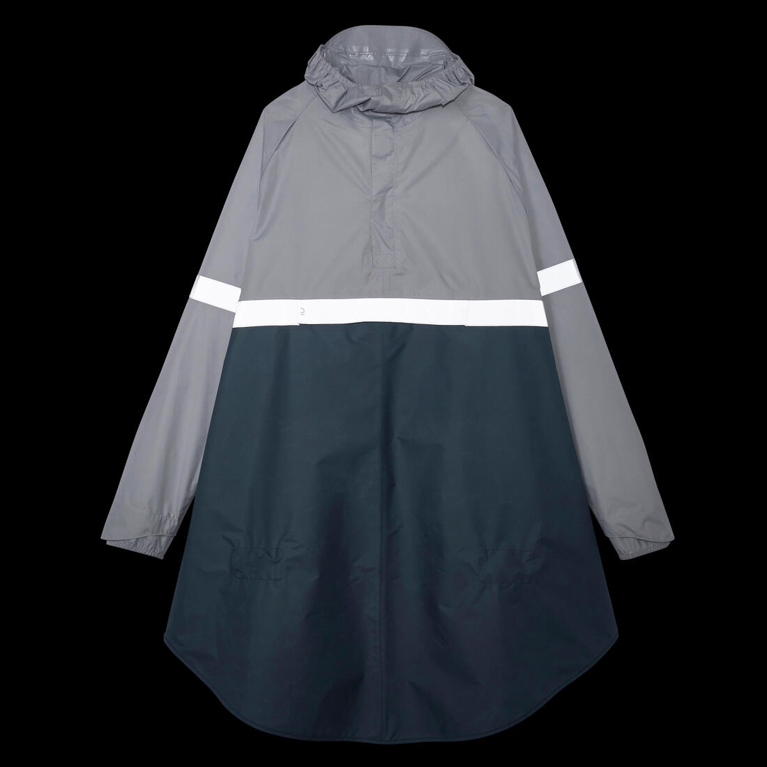 Poncho pluie vélo ville, visibilité de nuit, 540