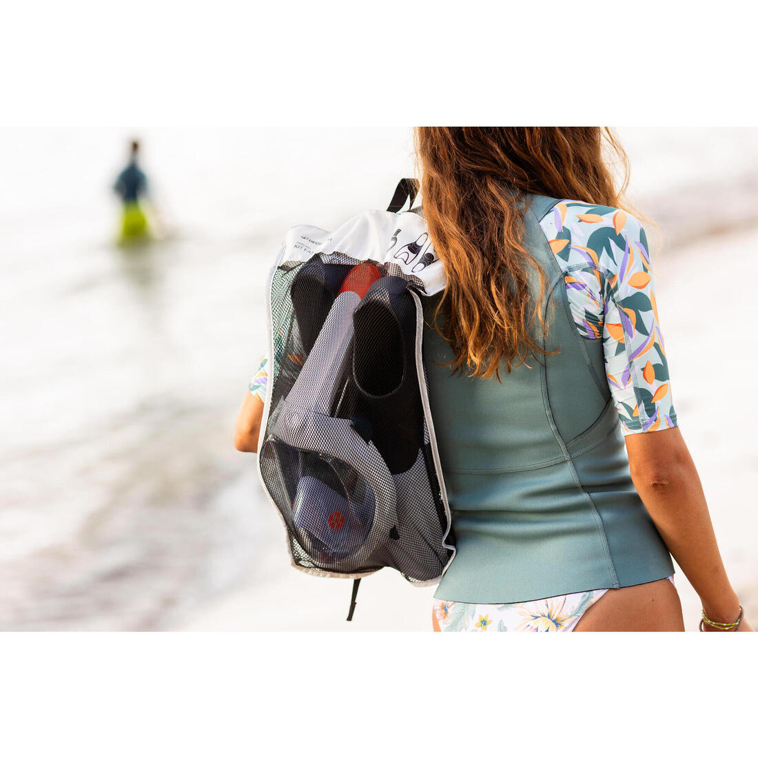 Kit de snorkeling masque Easybreath palmes Adulte, Kit EASYBREATH