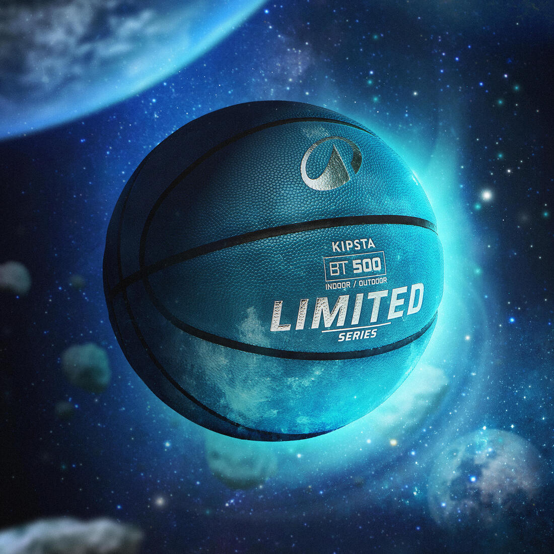 Ballon de basketball taille 7 - bt500 fiba