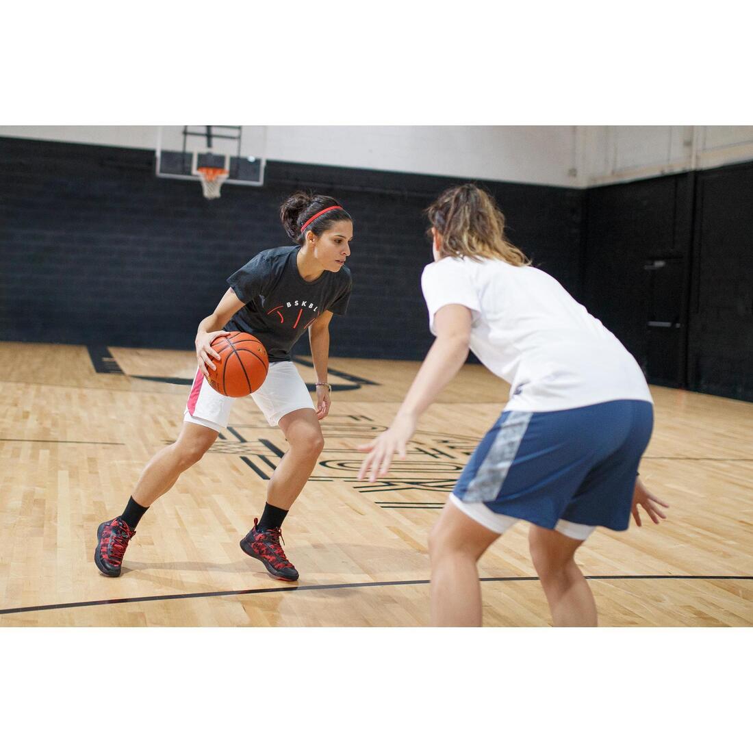 SOUS VETEMENT BAS / SOUS SHORT DE BASKETBALL FEMME NOIR USH500
