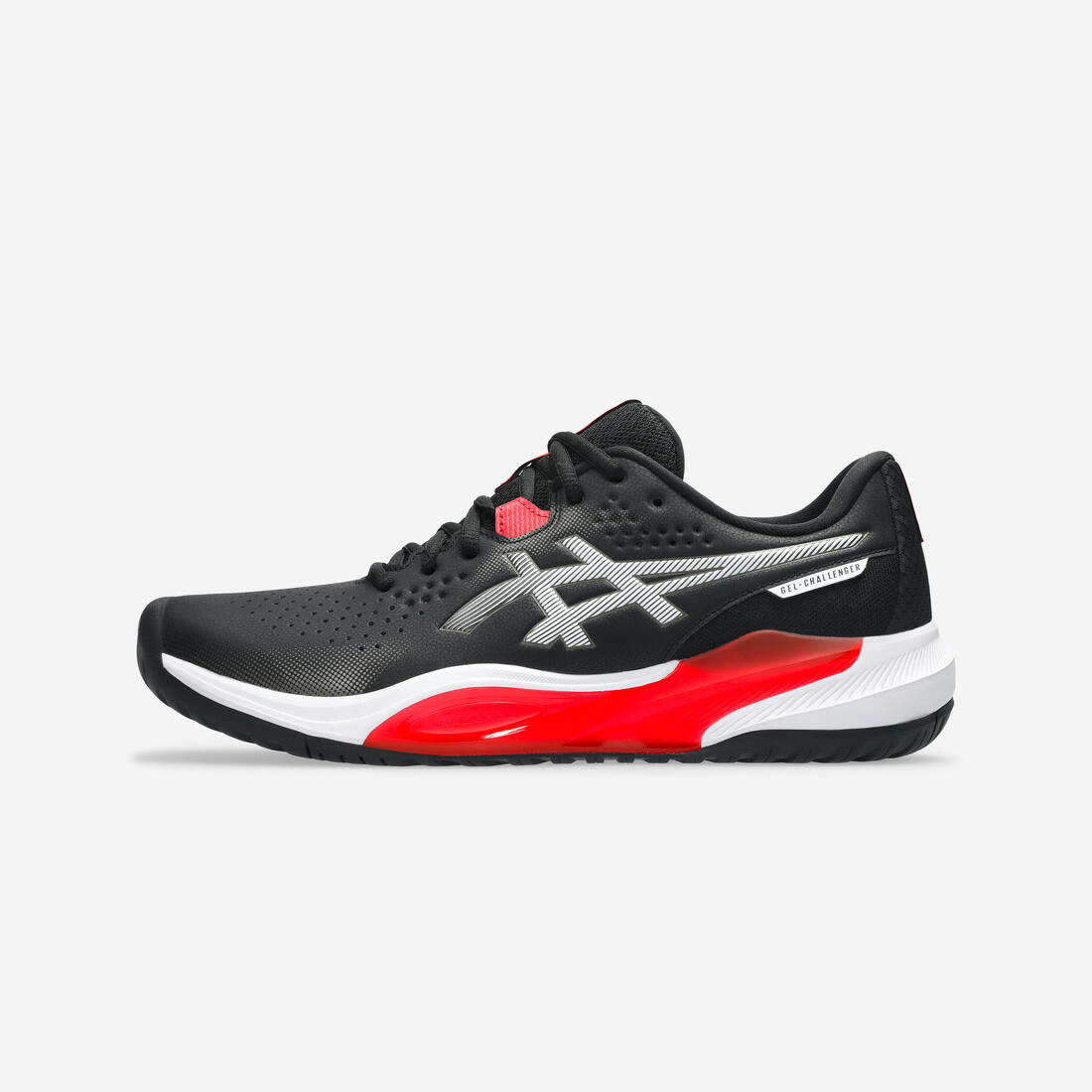 Chaussures de tennis Homme multicourt - Asics Gel Challenger 15 Noir Rouge