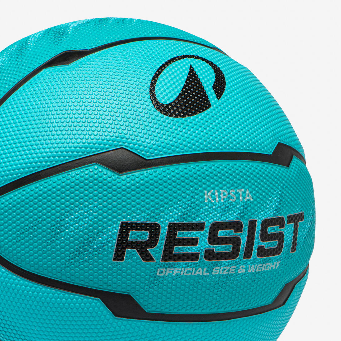 Ballon de basketball taille 6 - RESIST R500 turquoise