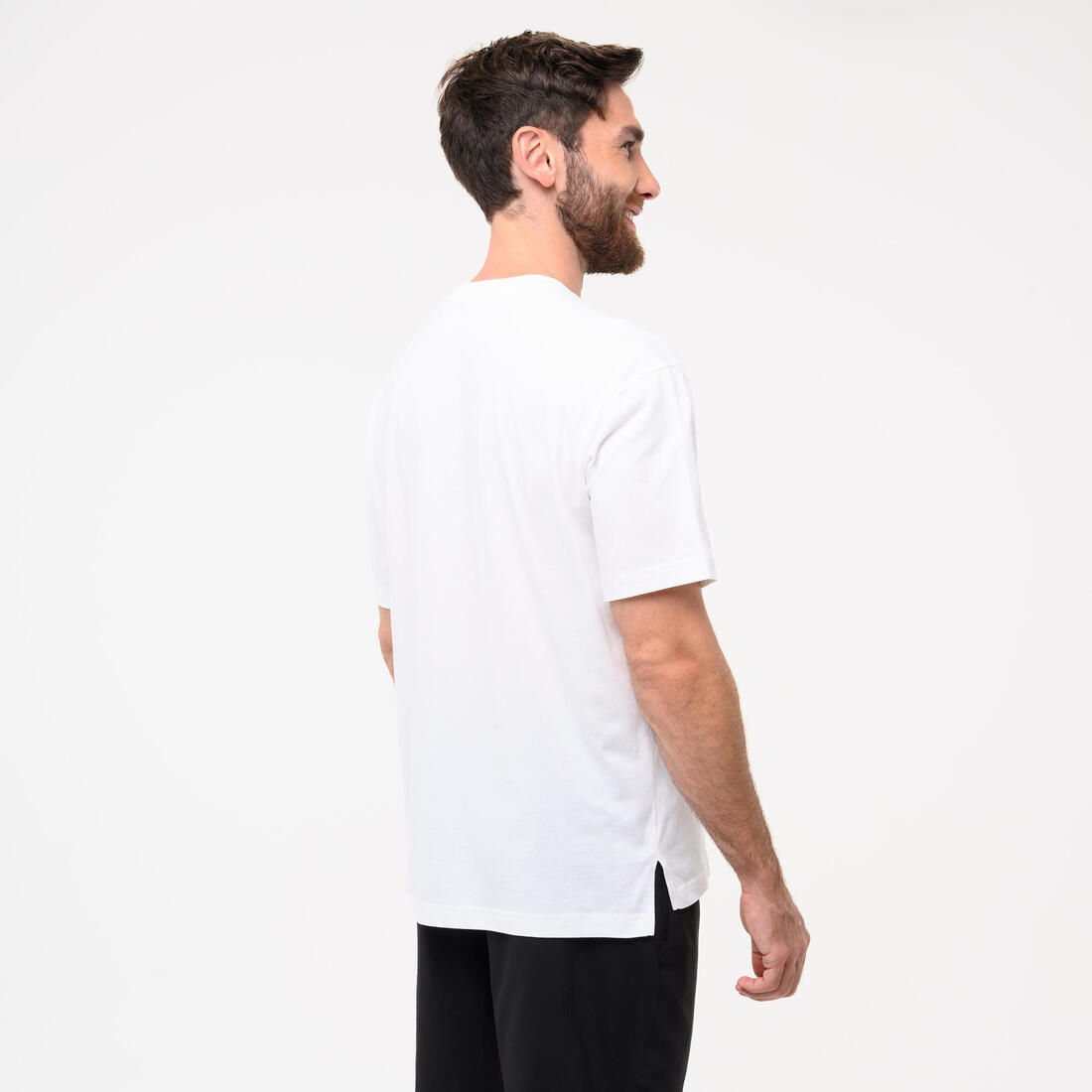 T-shirt en coton à manches courtes homme