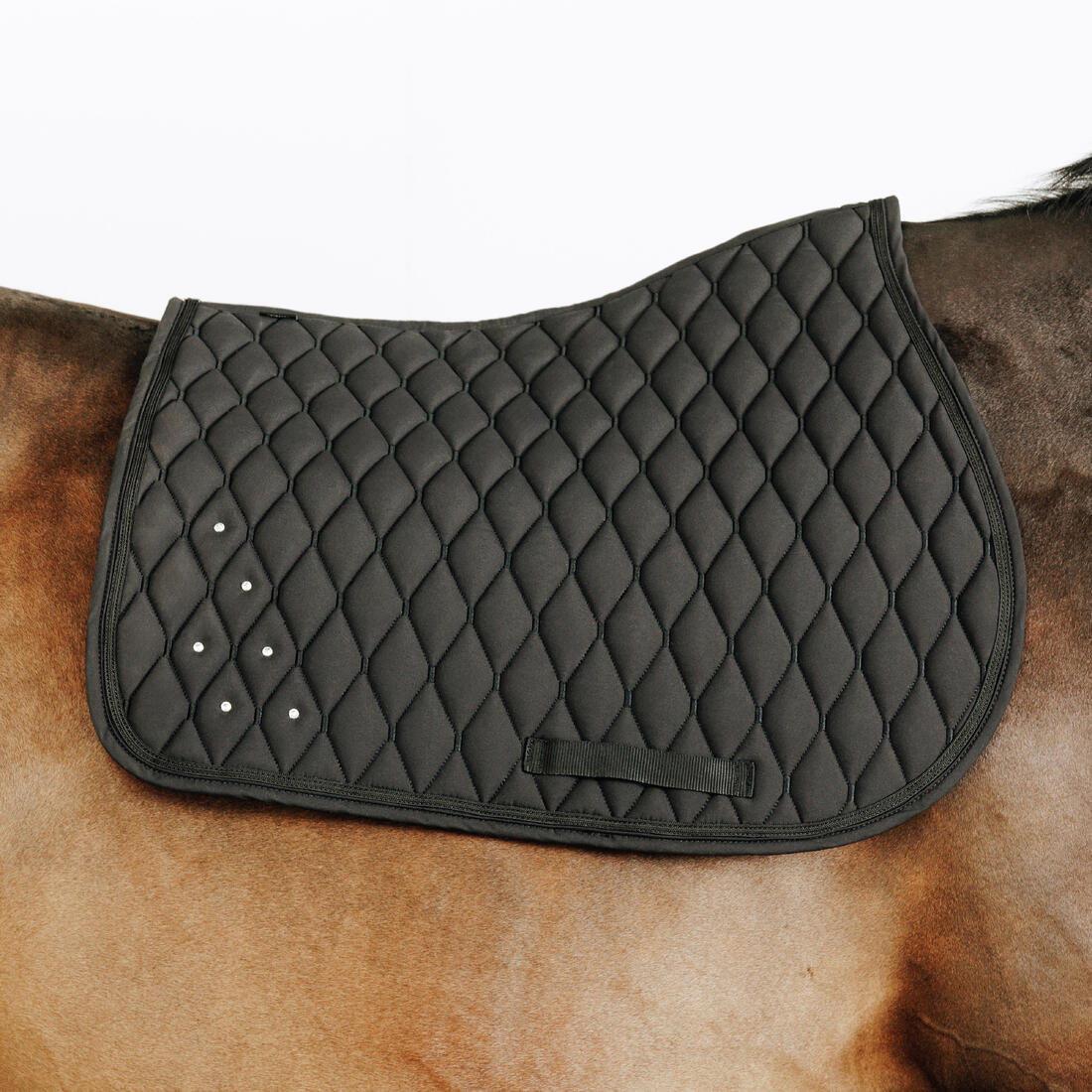 Tapis de selle équitation strass Cheval et Poney - 500