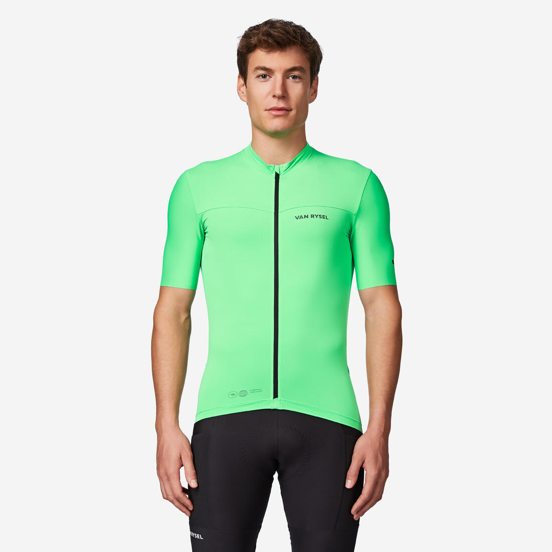 Maillot vélo route manches courtes été ajusté homme - EDR 2