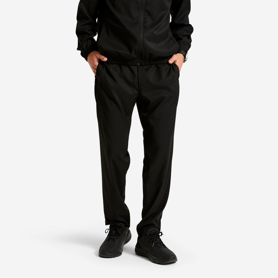 Pantalon de jogging respirant et extensible homme, noir