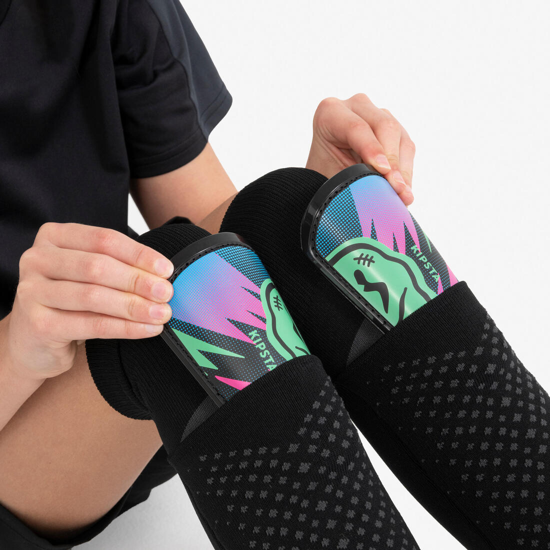 CHAUSSETTES DE FOOTBALL ENFANT EASY POCKET