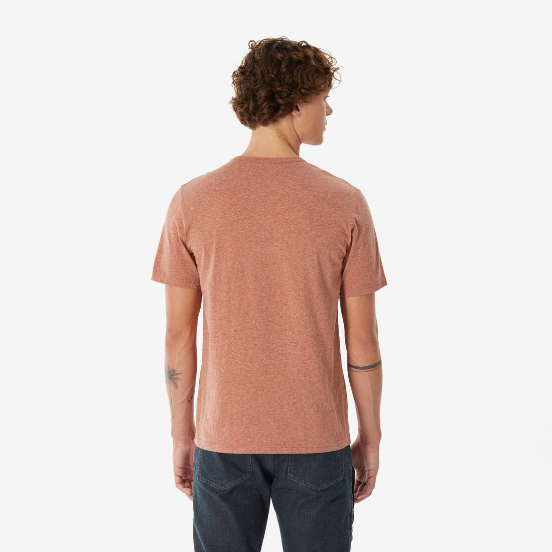T-shirt de randonnée manches courtes homme, NH100