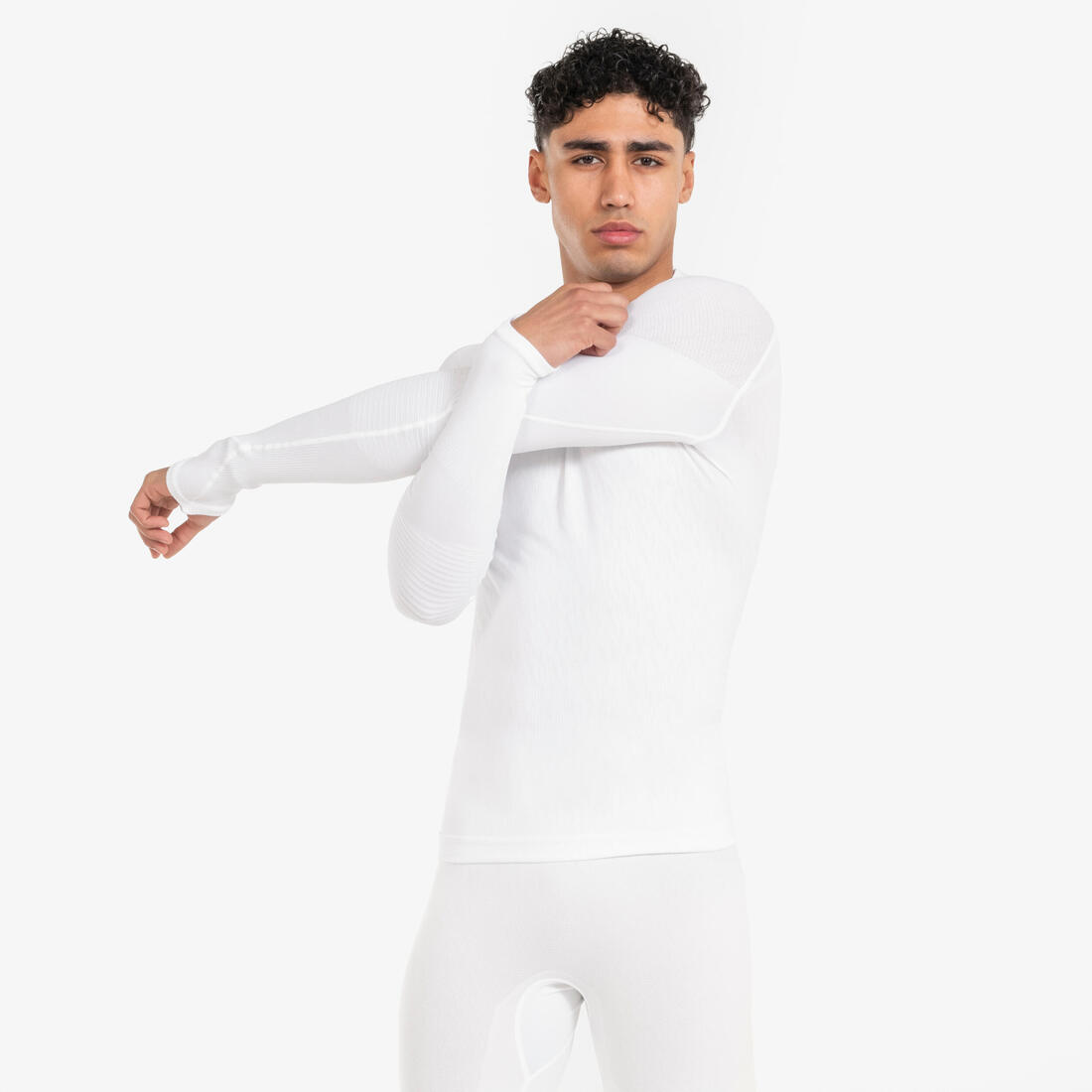 Sous-maillot de foot thermique seamless manches longues mixte, Keepdry