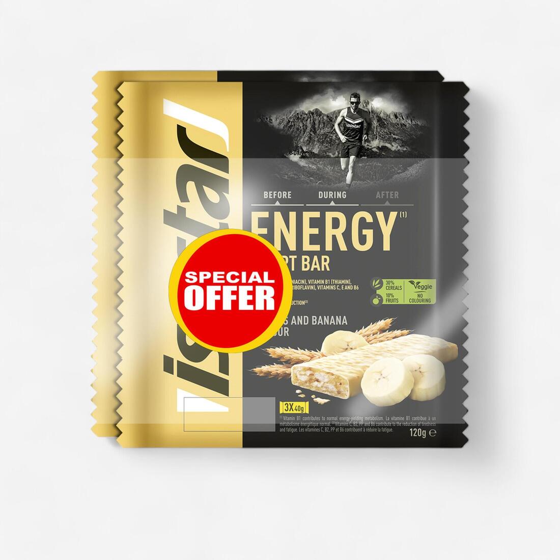 Barre énergétique ENERGY SPORT BAR banane 6x40g Offre Spéciale