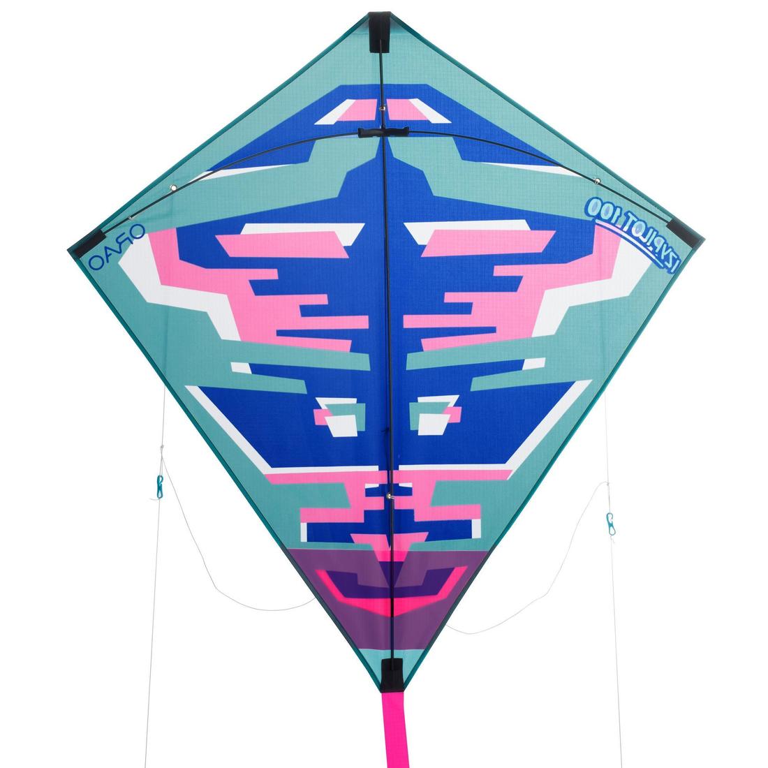 Cerf-volant évolutif 2 en 1 (pilotable<-> statique) - izypilot 100