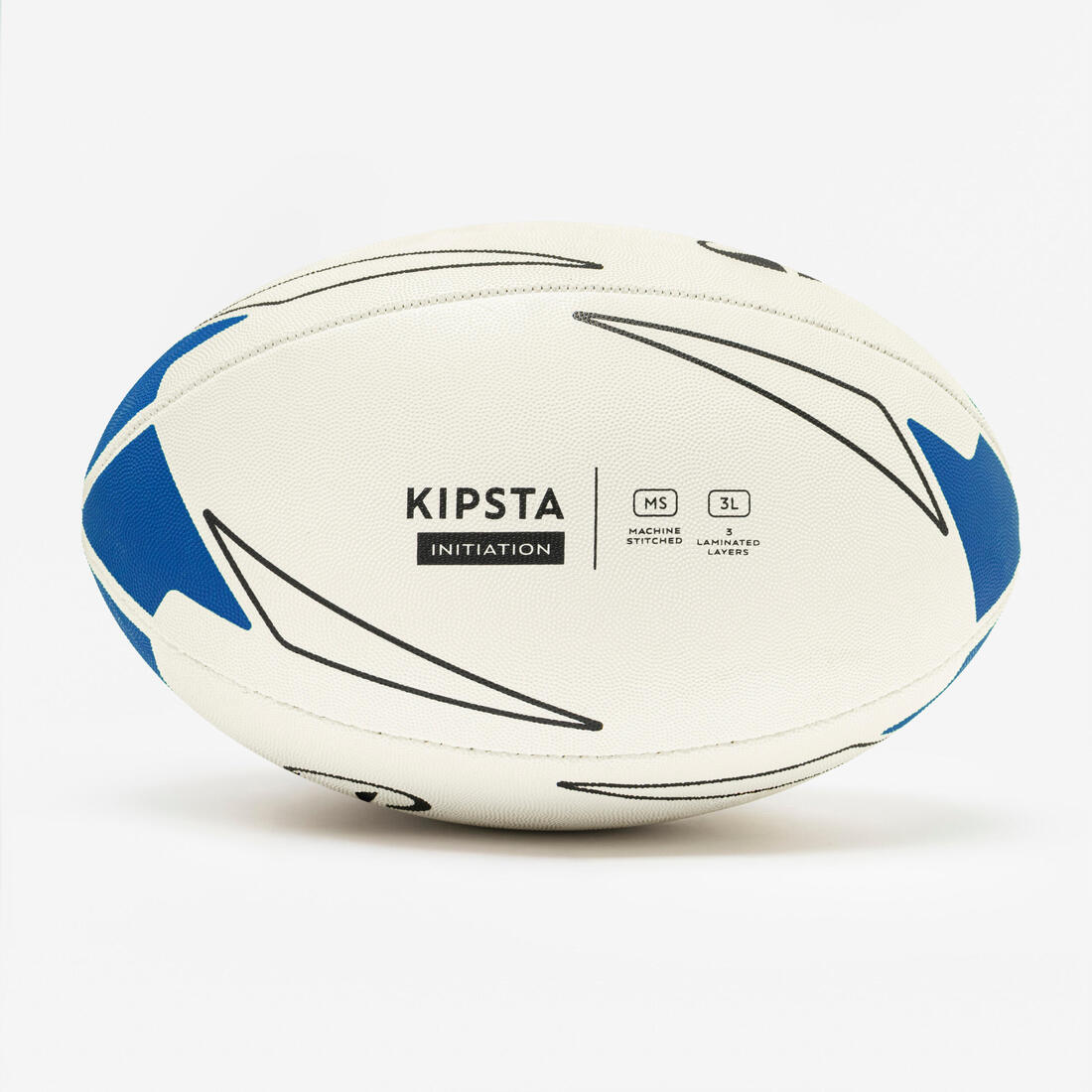 Ballon d'initiation de rugby taille 5, Bleu