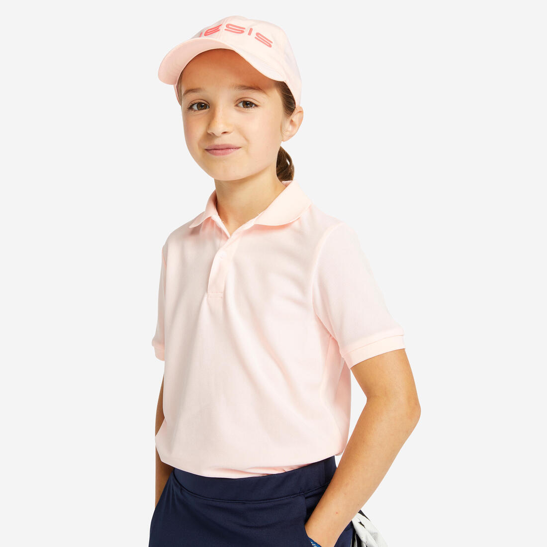 Polo de golf manches courtes enfant MW500